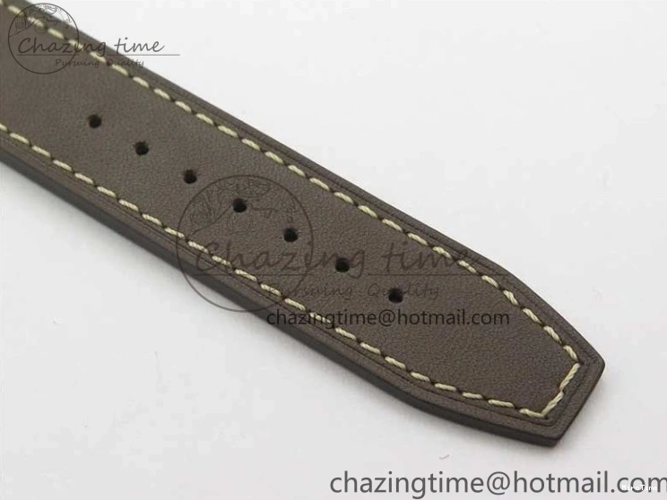 MIROTIME 0507 Mark XVIII IW327006 Titanium V7F 1:1 Best Edition Black Dial on Brown Leather Strap A Attractive 7080